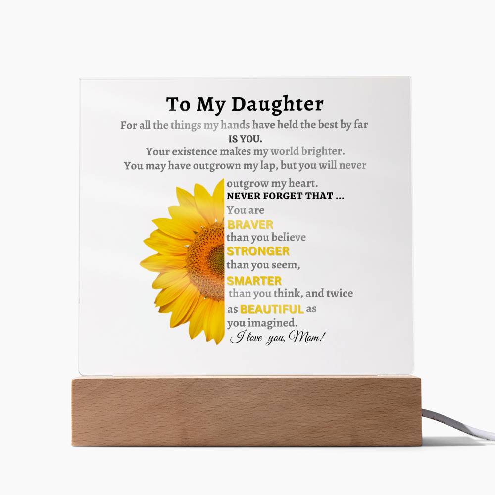 To My Daughter - Never Forget
