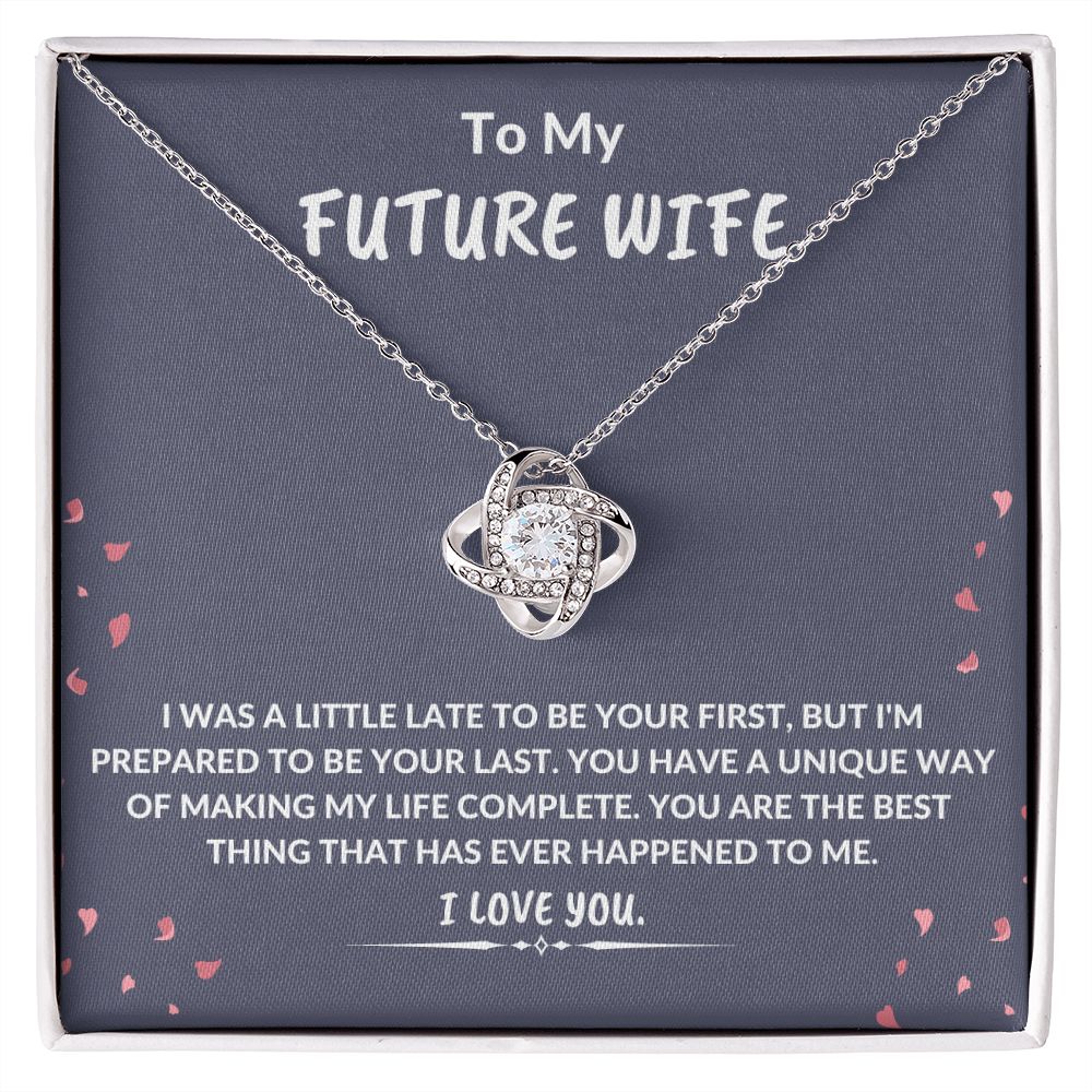 To My Future Wife - Love Knot Necklace