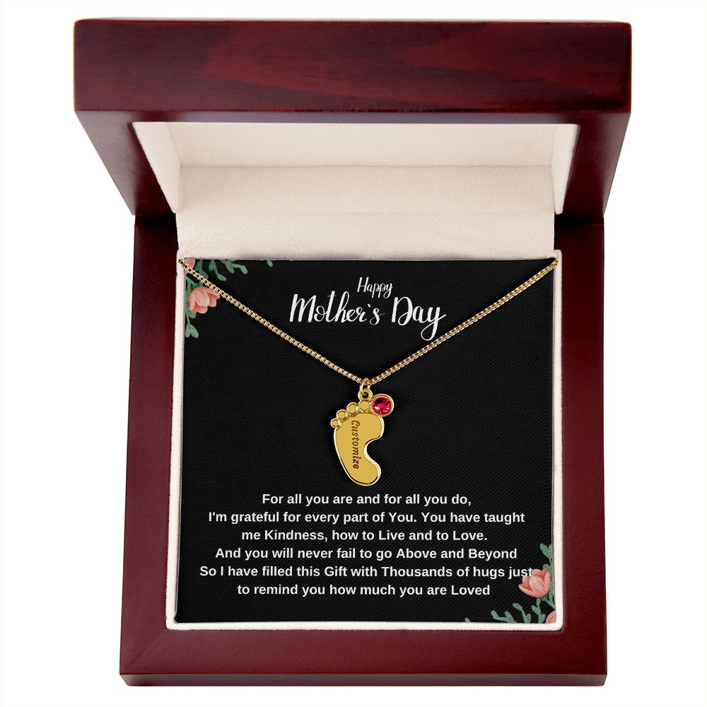 Happy Mother's Day | Personalized Baby Feet