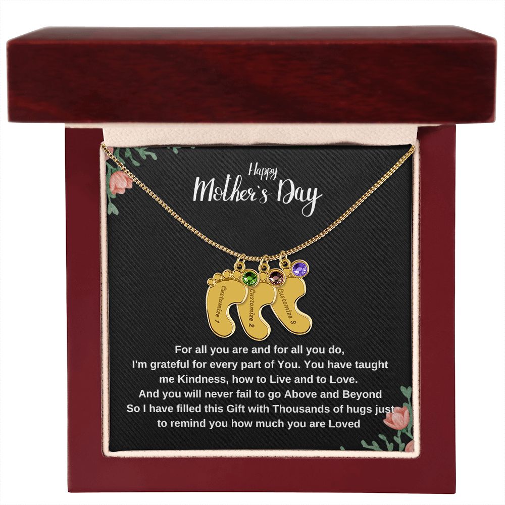 Happy Mother's Day | Personalized Baby Feet